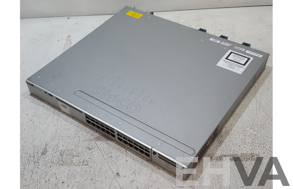 Cisco (WS-C3850-24T-L) Catalyst 3850 Series 24-Port Gigabit Ethernet Switch