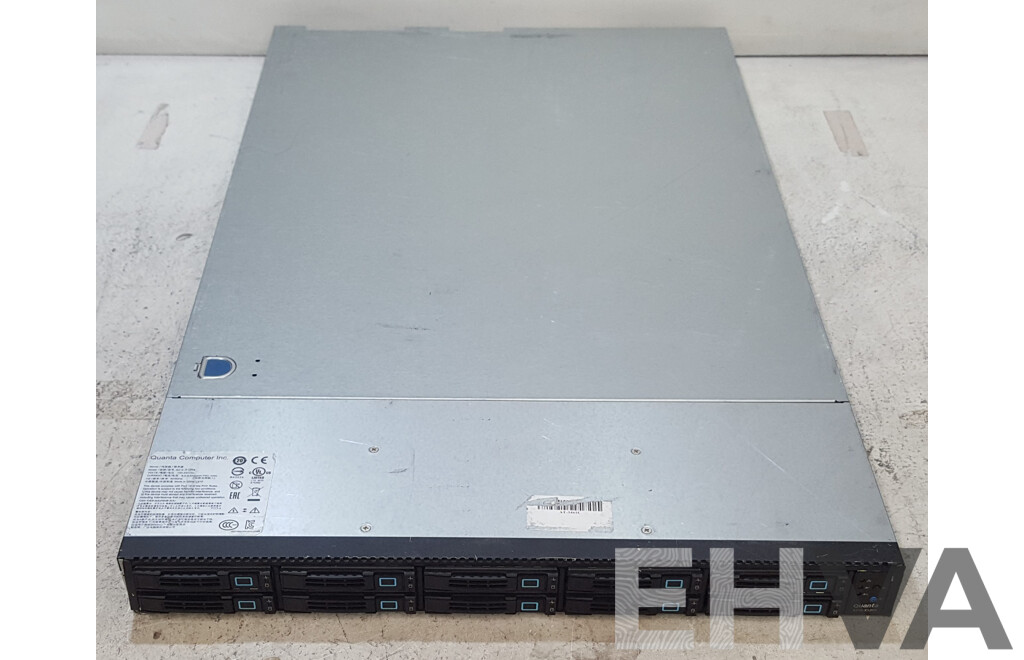Quanta (S210-X12RS) Dual Intel Xeon (E5-2660 v2) 2.20GHz-3.00GHz 10-Core CPU 1RU Server w/ 32GB DDR3