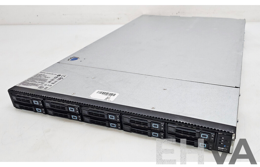 Quanta (S210-X12RS) Dual Intel Xeon (E5-2667 v2) 3.30GHz-4.00GHz 8-Core CPU 1RU Server w/ 32GB DDR3