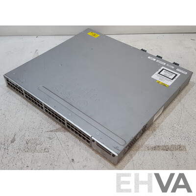 Cisco (WS-C3850-48P-L) Catalyst 3850 48 PoE+ 48-Port Gigabit Switch