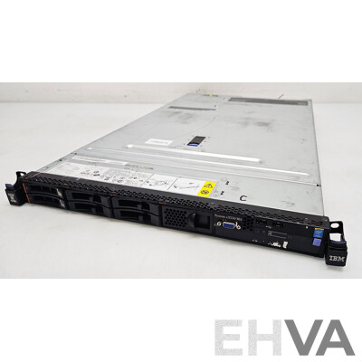 IBM System x3550 M4 Dual Intel Xeon (E5-2667 v2) 3.30GHz-4.00GHz 8-Core CPU 1RU Server w/ 32GB DDR3
