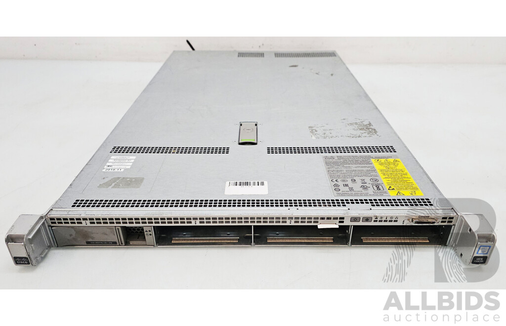 Cisco UCS C220 M4 Dual Intel Xeon (E5-2620 V3) 2.40GHz-3.20GHz 6-Core CPU 1RU Server
