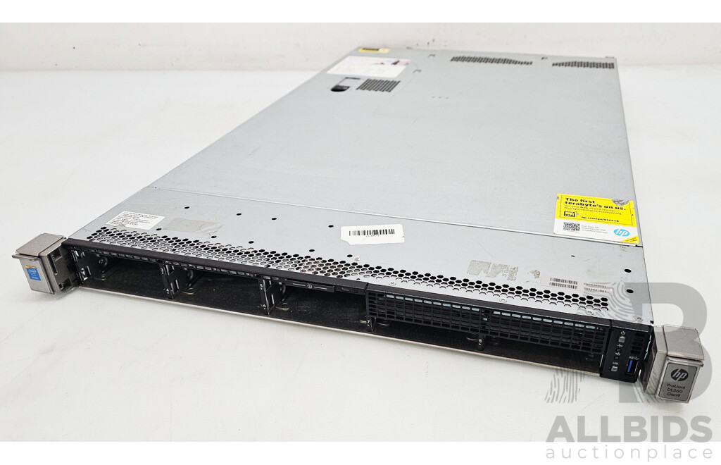 HPE ProLiant DL360 Gen9 Dual Intel Xeon (E5-2630 V3) 2.40GHz-3.20GHz 8-Core CPU 1RU Server W/ 32GB DDR4