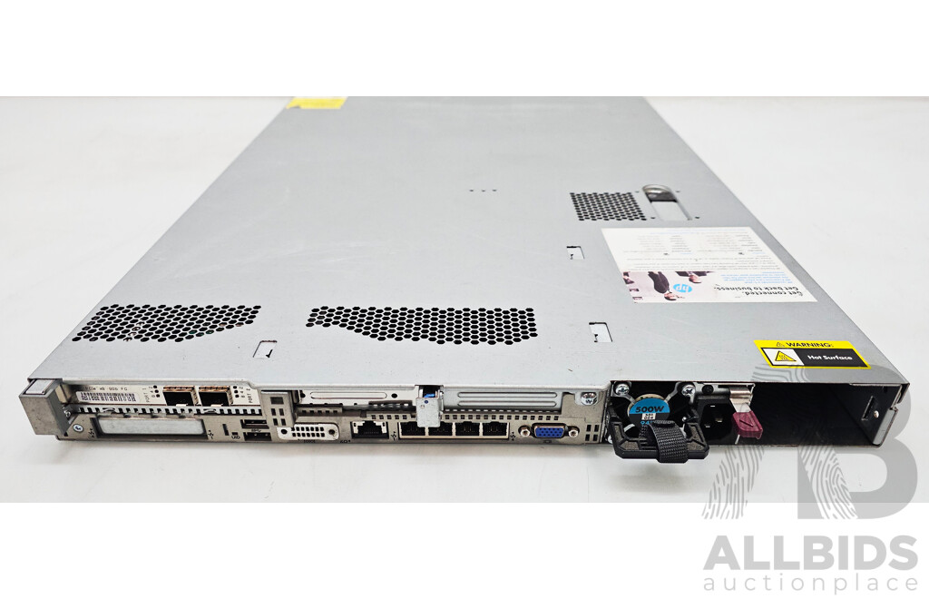 HPE ProLiant DL360 Gen9 Dual Intel Xeon (E5-2630 V3) 2.40GHz-3.20GHz 8-Core CPU 1RU Server W/ 32GB DDR4