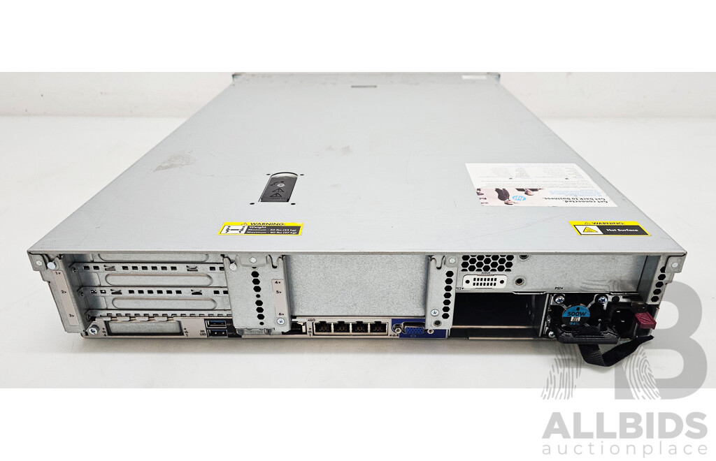 HPE ProLiant DL380 Gen9 Intel Xeon (E5-2620 V3) 2.40GHz-3.20GHz 6-Core CPU 2RU Server W/ 32GB DDR4