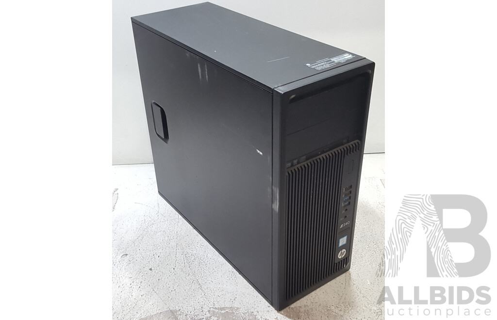 HP Z240 Tower Intel Xeon (E3-1270 v5) 3.60GHz-4.00GHz 4-Core CPU Workstation w/ NVIDIA Quadro K600