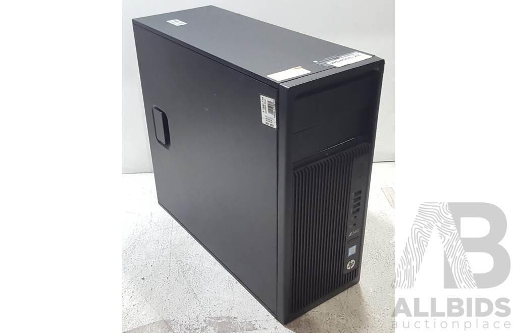 HP Z240 Tower Intel Xeon (E3-1270 v6) 3.80GHz-4.20GHz 4-Core CPU Workstation w/ NVIDIA Quadro K420