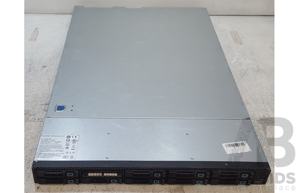 Quanta (S210-X12RS) Dual Intel Xeon (E5-2667 v2) 3.30GHz-4.00GHz 8-Core CPU 1RU Server w/ 32GB DDR3