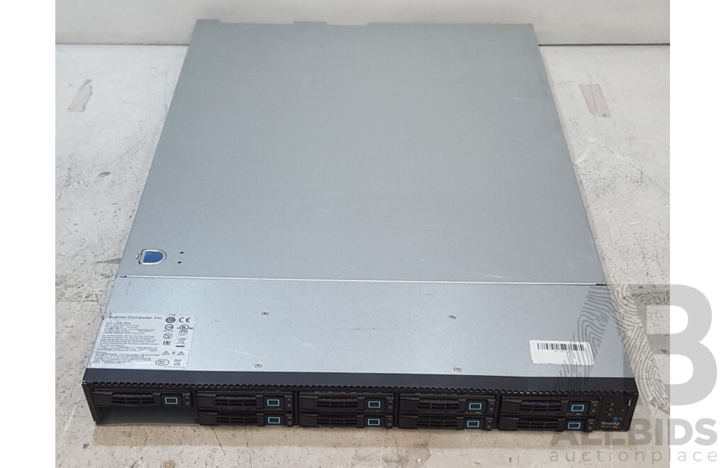 Quanta (S210-X12RS) Dual Intel Xeon (E5-2667 v2) 3.30GHz-4.00GHz 8-Core CPU 1RU Server w/ 32GB DDR3