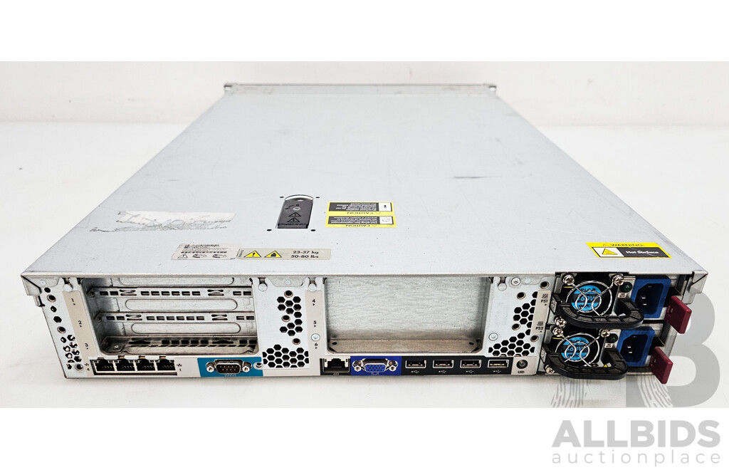 HP ProLiant DL380p Gen8 Intel Xeon (E5-2670 V2) 2.50GHz-3.30GHz 10-Core CPU 2RU Server W/ 32GB DDR3