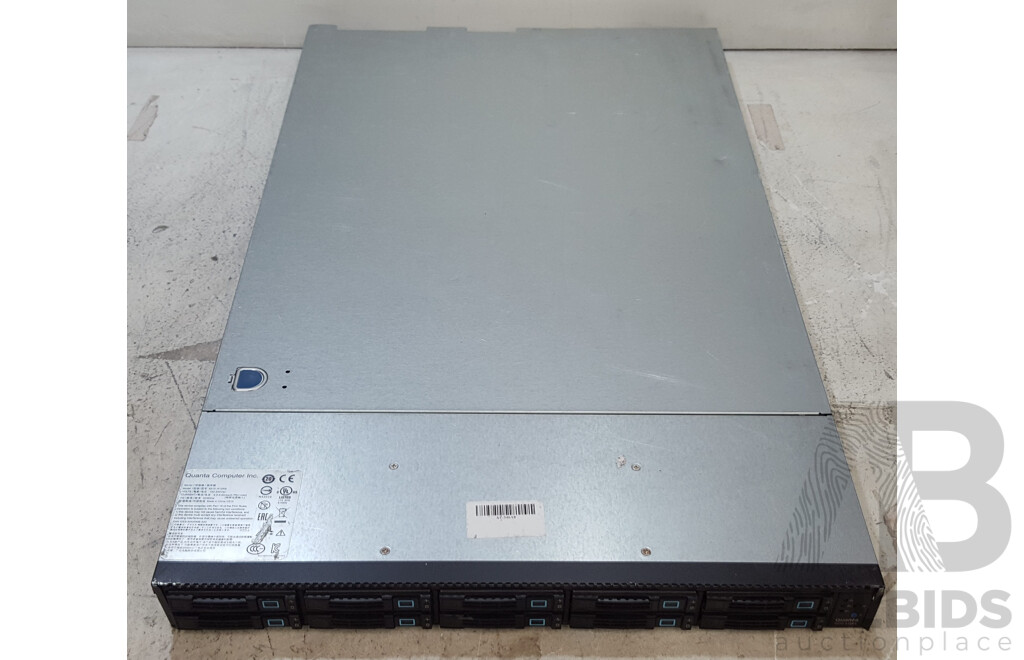 Quanta (S210-X12RS) Dual Intel Xeon (E5-2667 v2) 3.30GHz-4.00GHz 8-Core CPU 1RU Server w/ 32GB DDR3