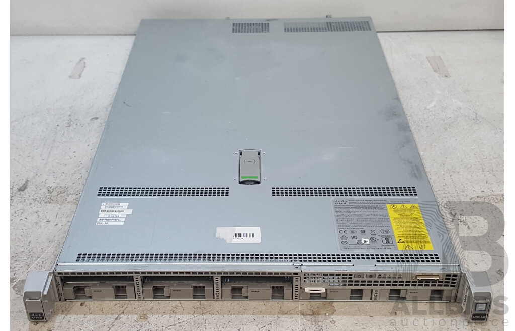 Cisco (UCS-C220-M4) APIC-M2 Dual Intel Xeon (E5-2620 v3) 2.40GHz-3.20GHz 6-Core CPU 1RU Server w/ 16GB DDR4