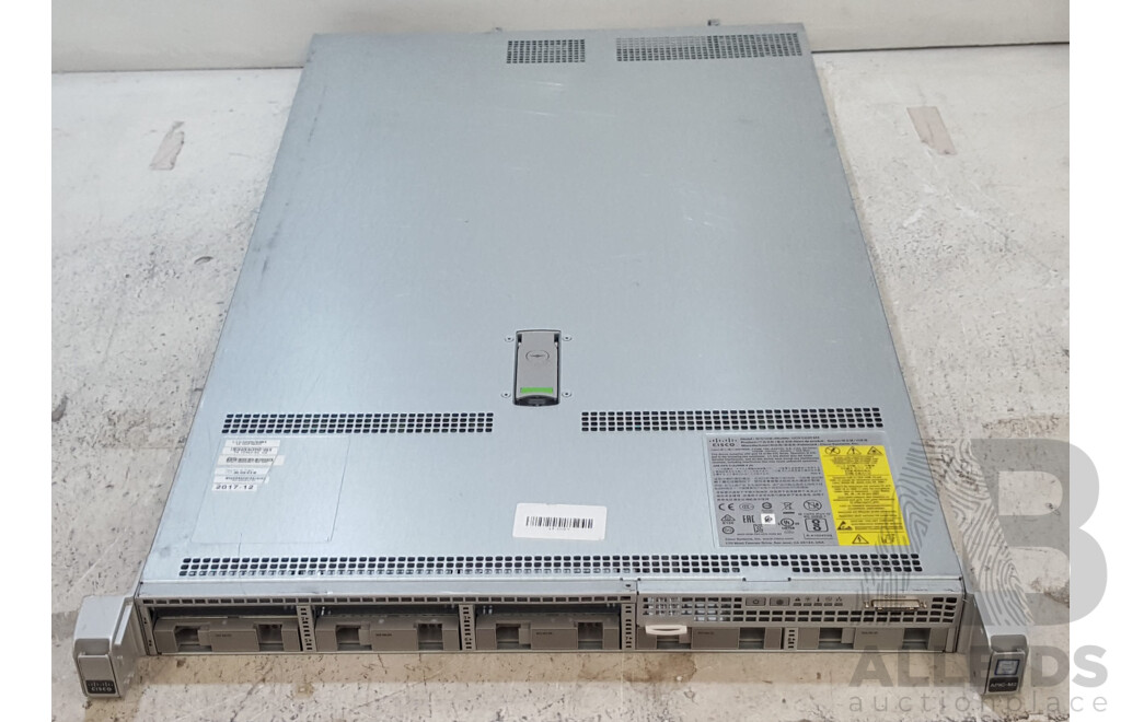 Cisco (UCS-C220-M4) APIC-M2 Dual Intel Xeon (E5-2620 v3) 2.40GHz-3.20GHz 6-Core CPU 1RU Server w/ 16GB DDR4
