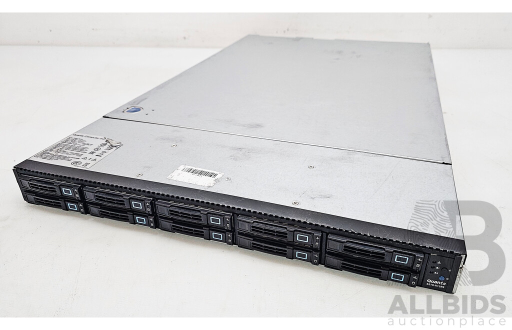 Quanta (S210-X12RS) Dual Intel Xeon (E5-2667 v2) 3.30GHz-4.00GHz 8-Core CPU 1RU Server w/ 32GB DDR3