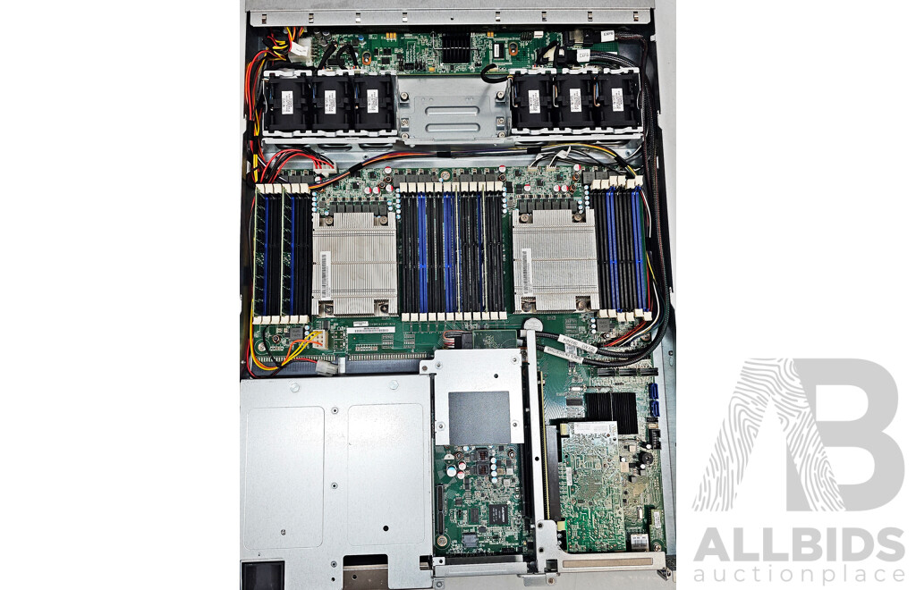 Quanta (S210-X12RS) Dual Intel Xeon (E5-2667 v2) 3.30GHz-4.00GHz 8-Core CPU 1RU Server w/ 32GB DDR3