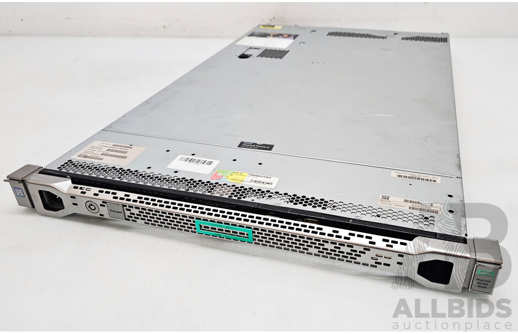 HPE ProLiant DL360 Gen9 Intel Xeon (E5-2623 V4) 2.60GHz-3.20GHz 4-Core CPU 1RU Server W/ 32GB DDR4