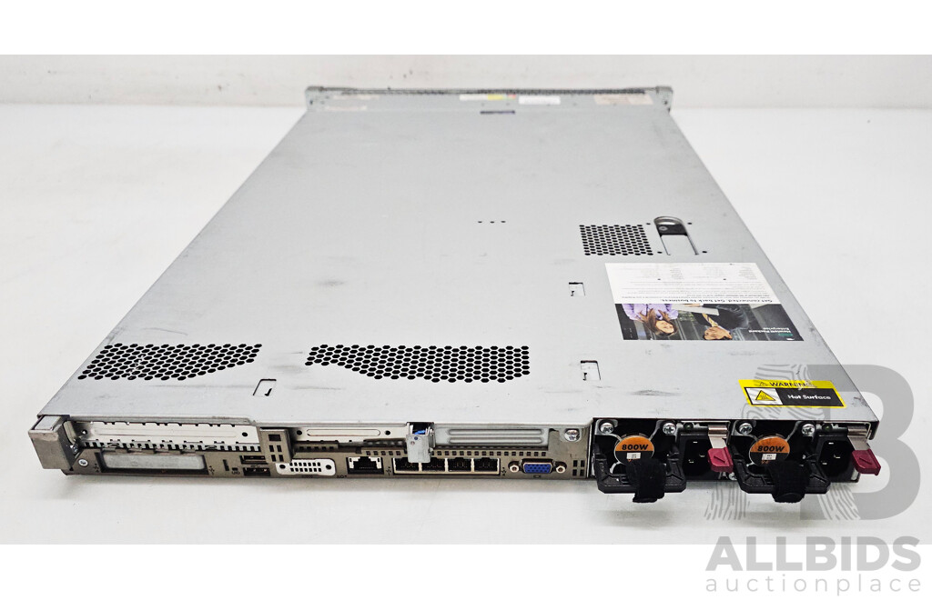 HPE ProLiant DL360 Gen9 Intel Xeon (E5-2623 V4) 2.60GHz-3.20GHz 4-Core CPU 1RU Server W/ 32GB DDR4