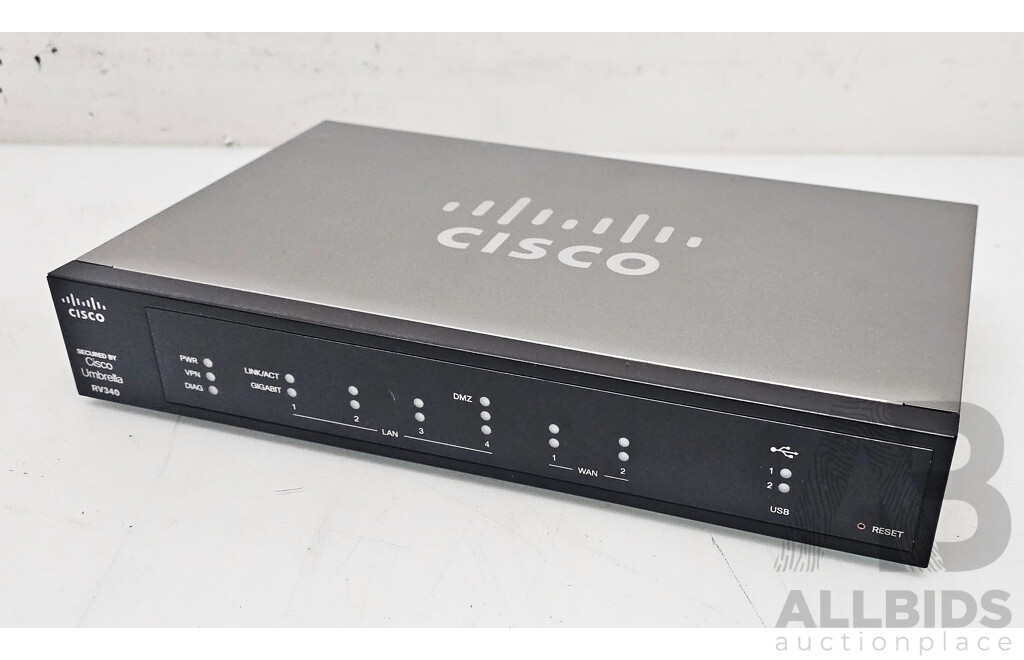 Cisco (RV340) Dual WAN Gigabit VPN Router