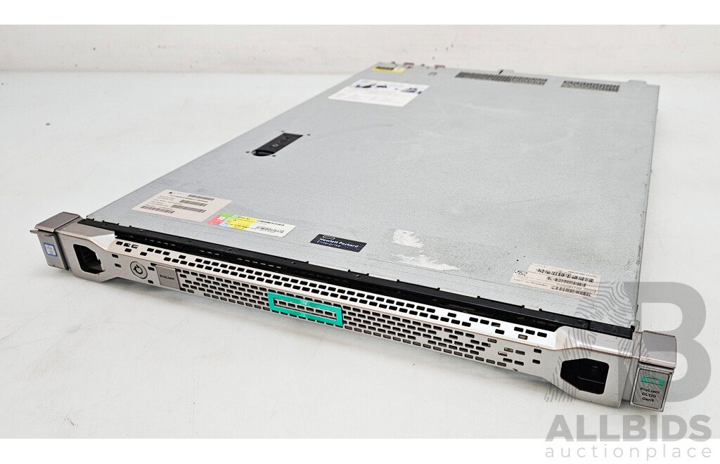 HPE ProLiant DL120 Gen9 Intel Xeon (E5-1620 V4) 3.50GHz-3.80GHz 4-Core CPU 1RU Server W/ 16GB DDR4