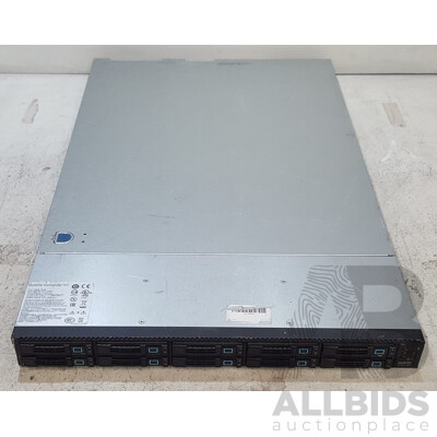 Quanta (S210-X12RS) Dual Intel Xeon (E5-2660 v2) 2.20GHz-3.00GHz 10-Core CPU 1RU Server w/ 32GB DDR3