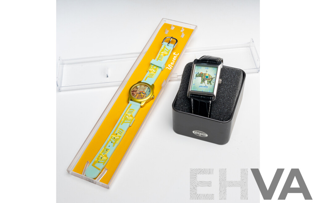 the National Gallery Children's Van Gogh Watch & King of Duty Free Watch