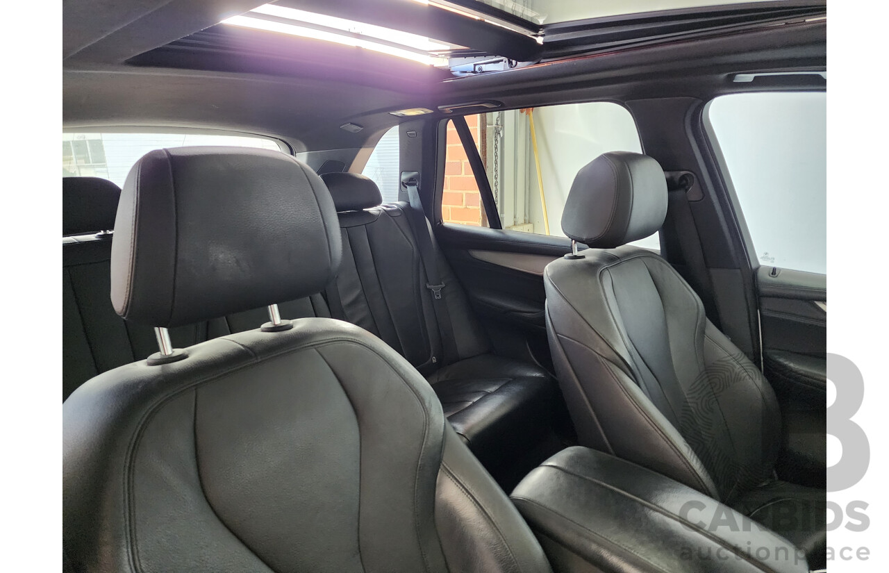 6/2014 Bmw X5 Xdrive 40d F15 MY14 4d Wagon White 3.0L