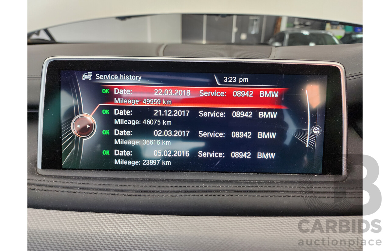 6/2014 Bmw X5 Xdrive 40d F15 MY14 4d Wagon White 3.0L