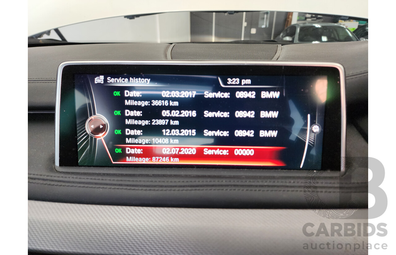 6/2014 Bmw X5 Xdrive 40d F15 MY14 4d Wagon White 3.0L
