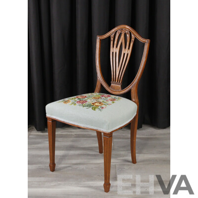 Hepplewhite Style Nine Piece Dining Suite