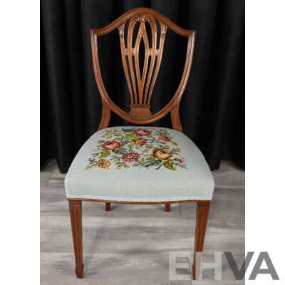 Hepplewhite Style Nine Piece Dining Suite