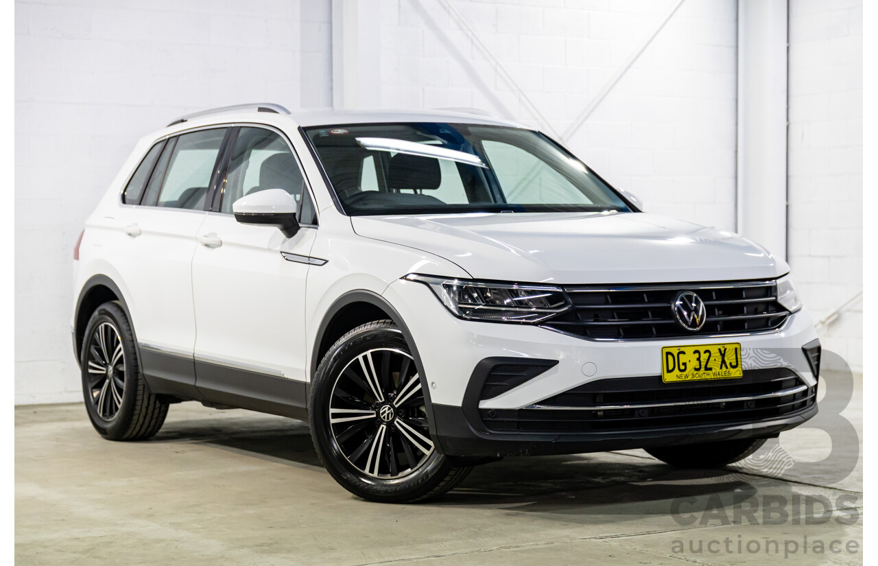 05/2023 Volkswagen Tiguan 110TSI Life (FWD) AX MY23 Update 4d Wagon Pure White Turbo 1.4L