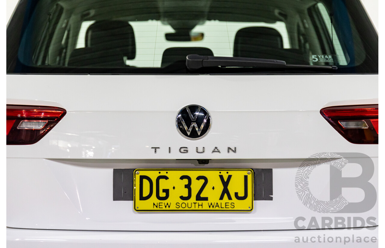 05/2023 Volkswagen Tiguan 110TSI Life (FWD) AX MY23 Update 4d Wagon Pure White Turbo 1.4L