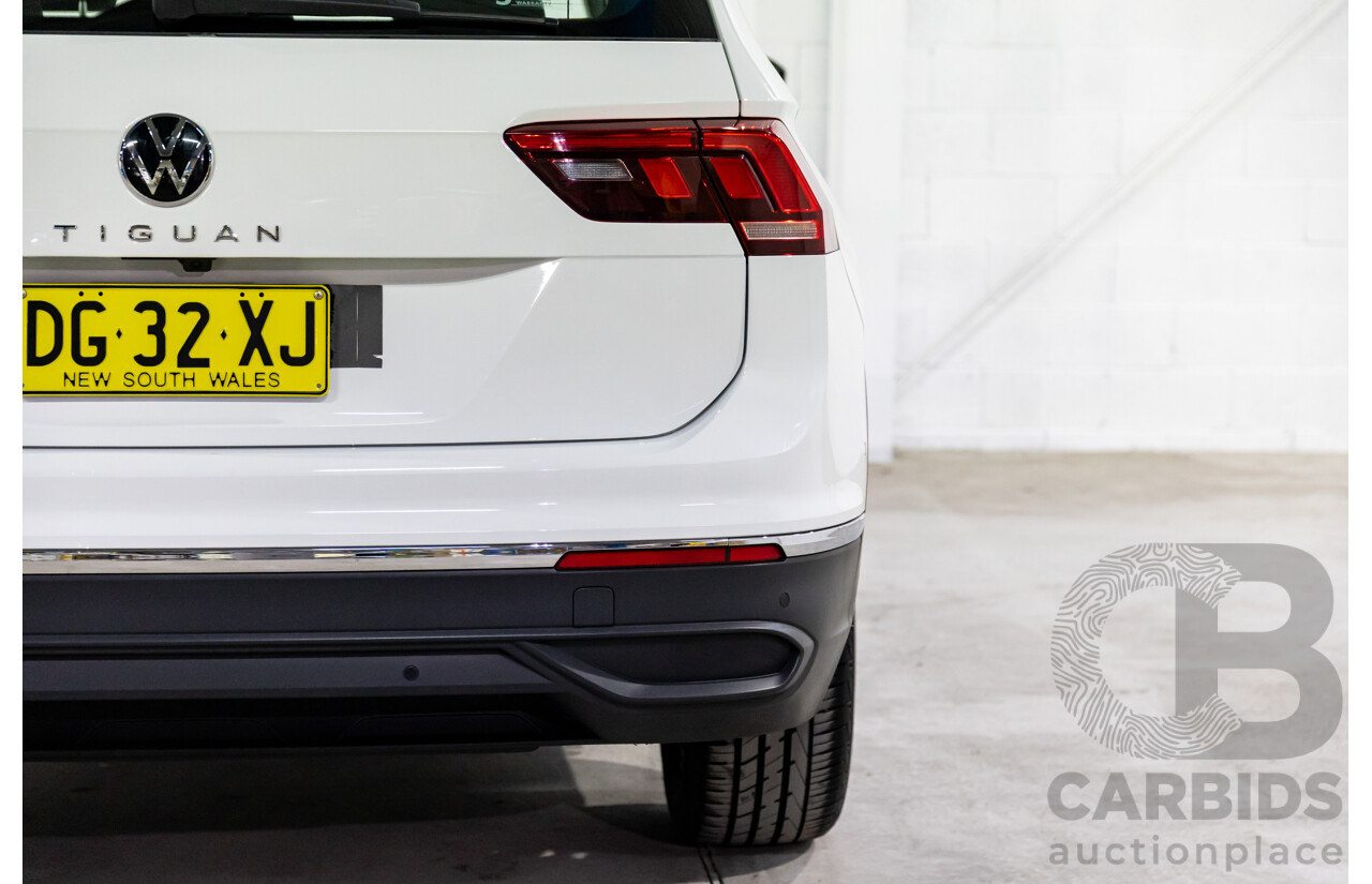 05/2023 Volkswagen Tiguan 110TSI Life (FWD) AX MY23 Update 4d Wagon Pure White Turbo 1.4L