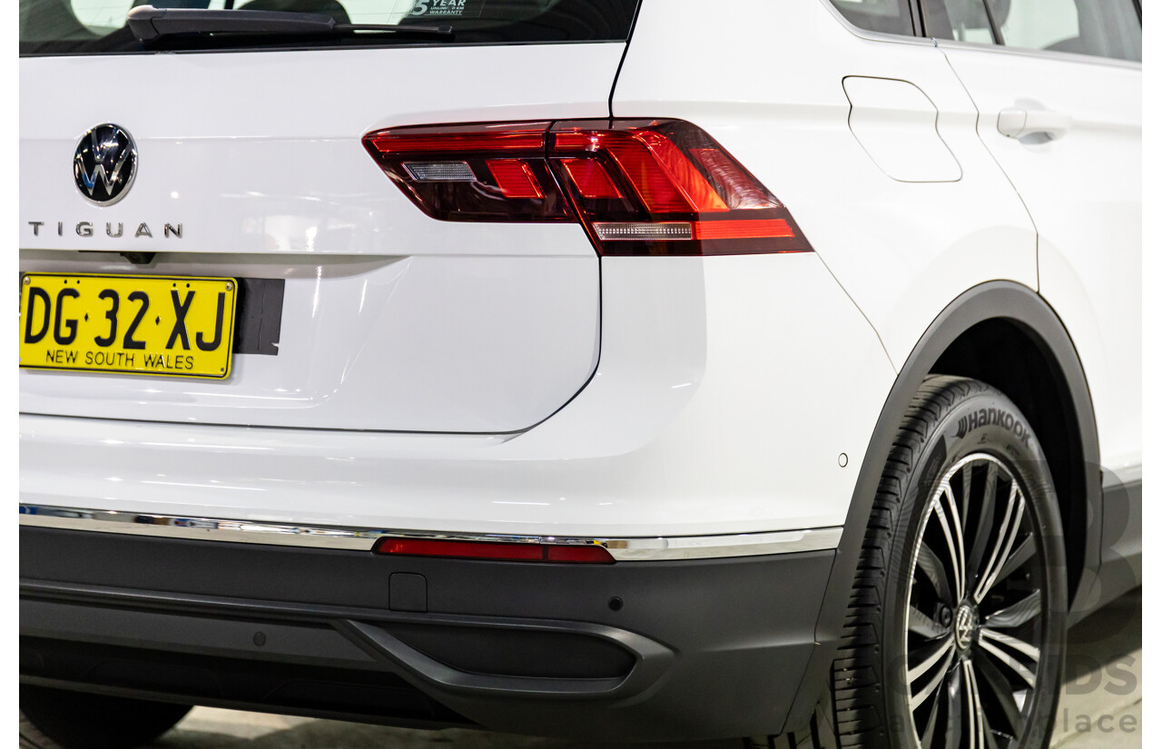 05/2023 Volkswagen Tiguan 110TSI Life (FWD) AX MY23 Update 4d Wagon Pure White Turbo 1.4L
