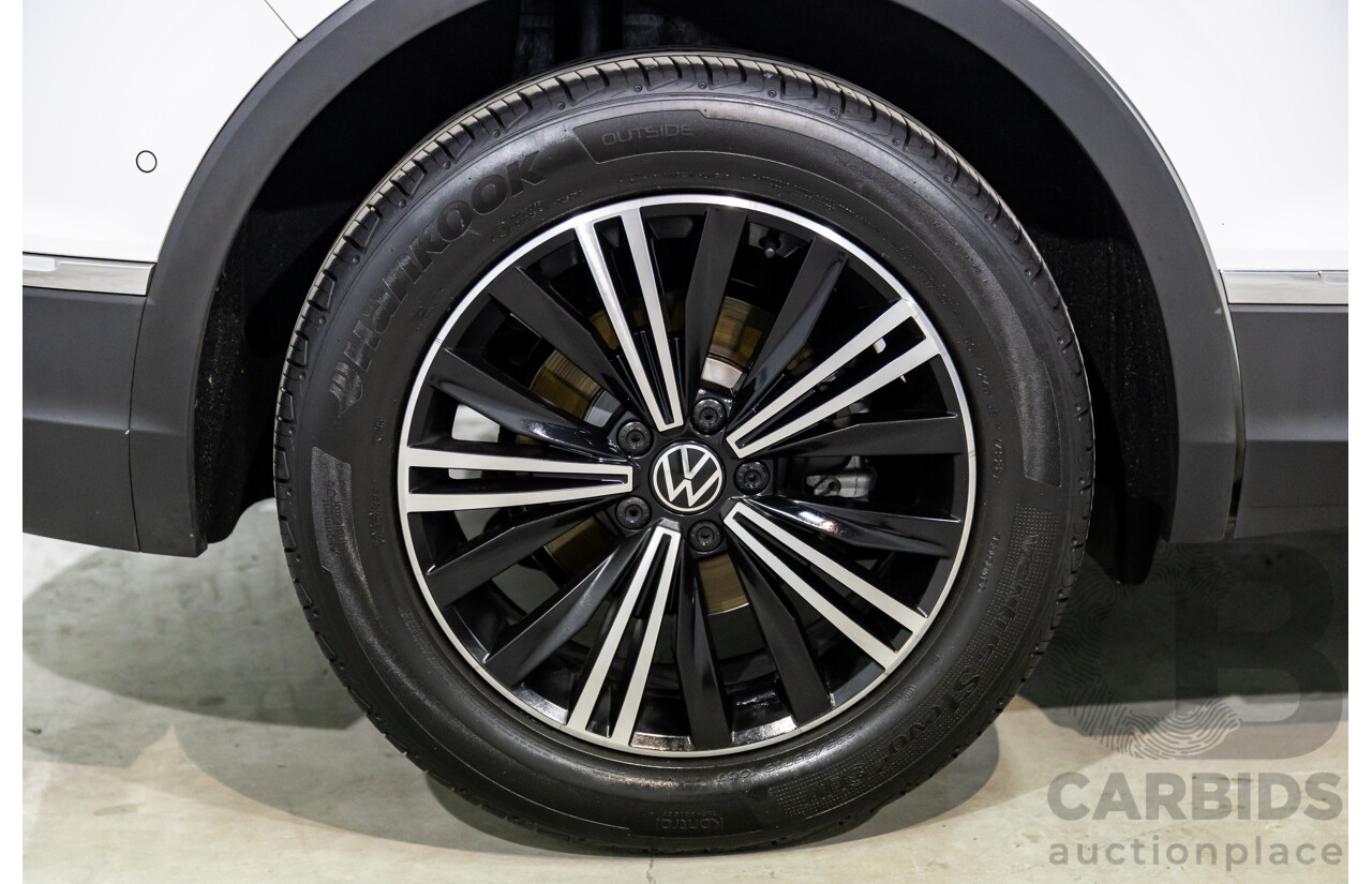 05/2023 Volkswagen Tiguan 110TSI Life (FWD) AX MY23 Update 4d Wagon Pure White Turbo 1.4L