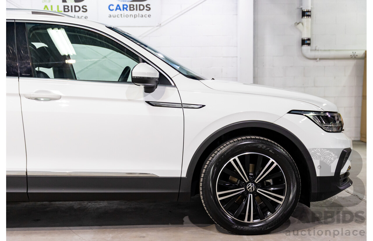 05/2023 Volkswagen Tiguan 110TSI Life (FWD) AX MY23 Update 4d Wagon Pure White Turbo 1.4L