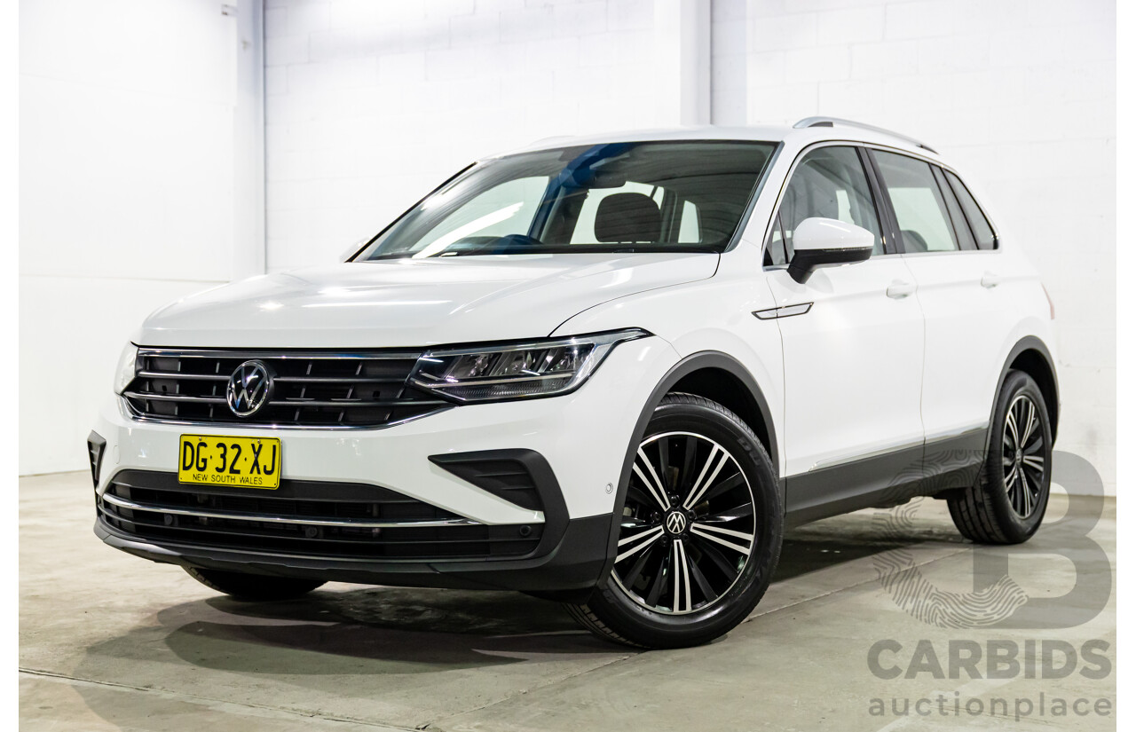 05/2023 Volkswagen Tiguan 110TSI Life (FWD) AX MY23 Update 4d Wagon Pure White Turbo 1.4L