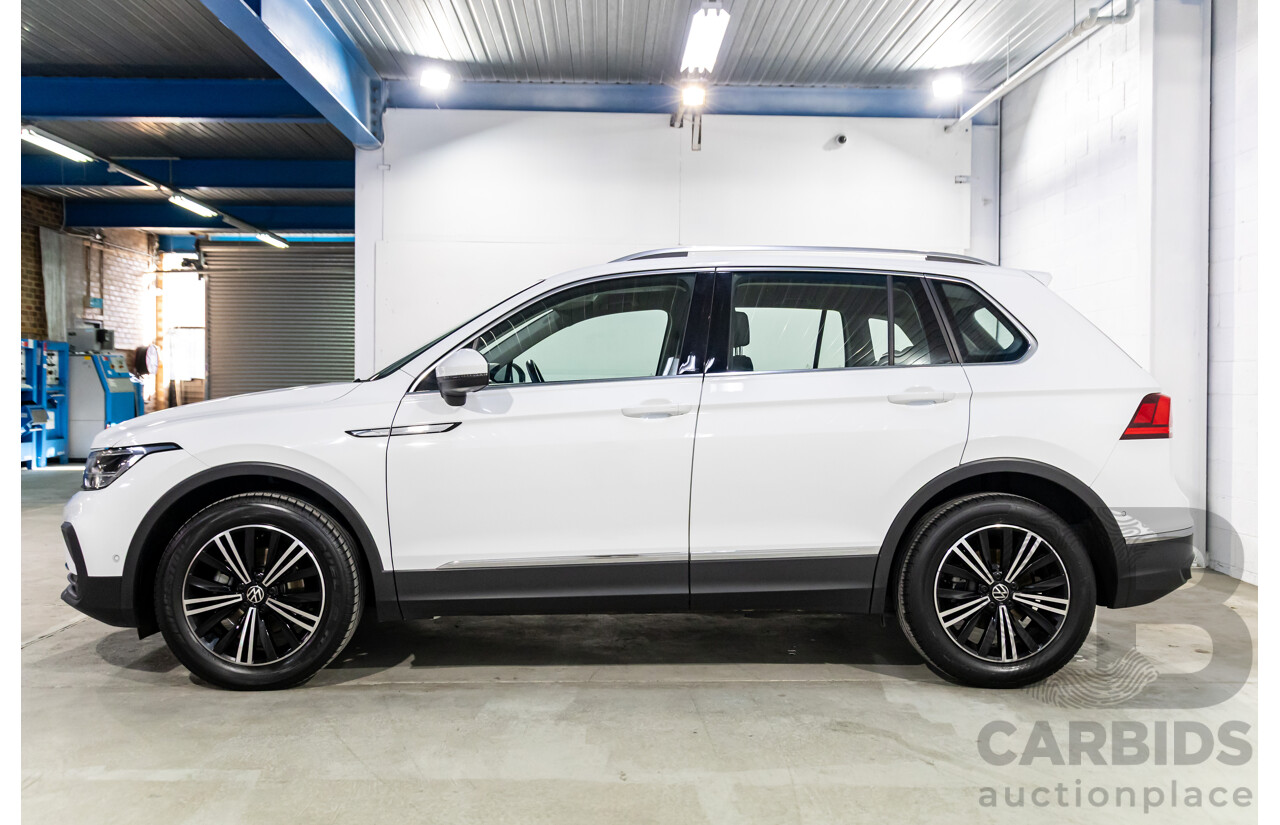 05/2023 Volkswagen Tiguan 110TSI Life (FWD) AX MY23 Update 4d Wagon Pure White Turbo 1.4L