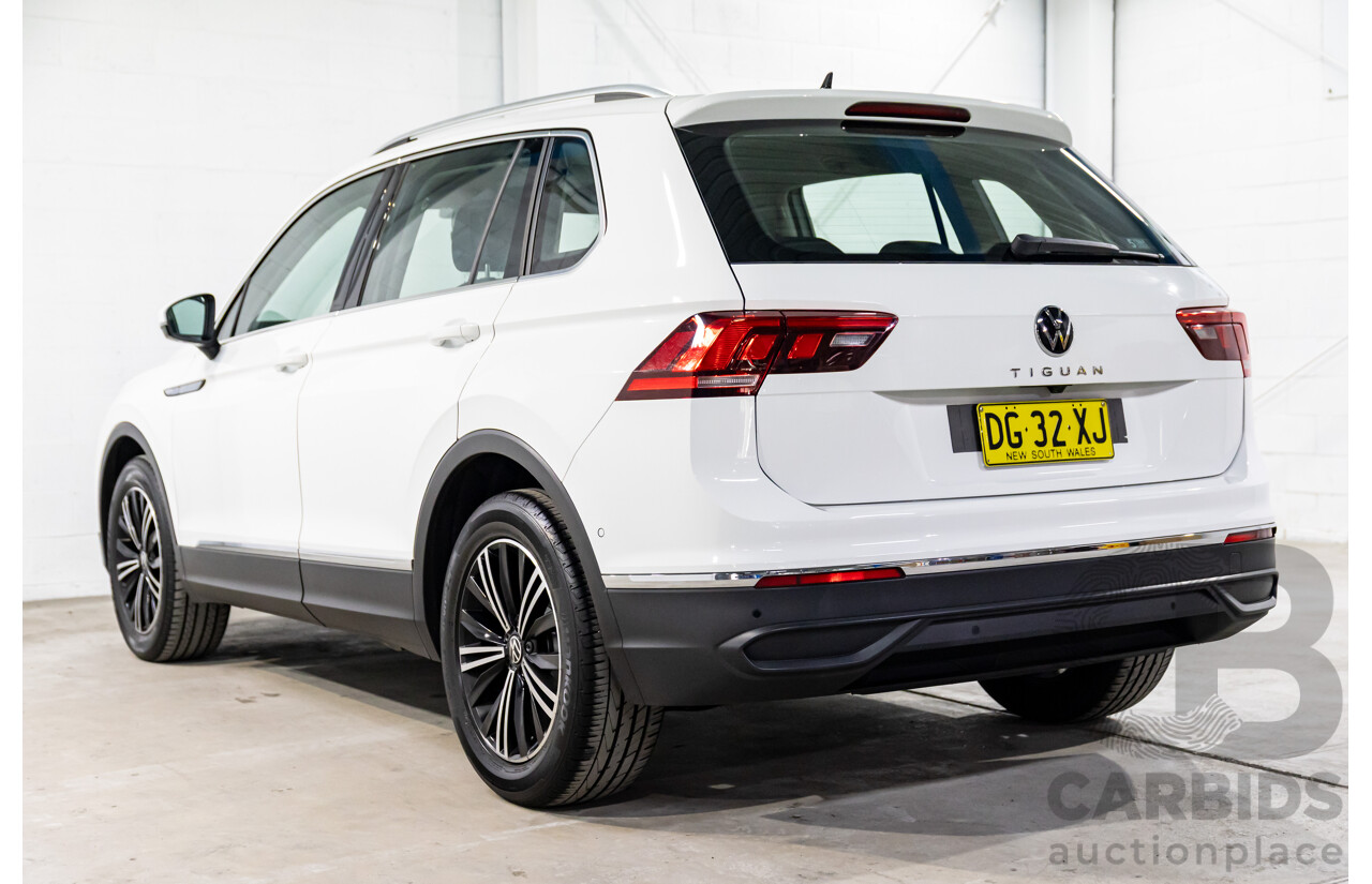 05/2023 Volkswagen Tiguan 110TSI Life (FWD) AX MY23 Update 4d Wagon Pure White Turbo 1.4L