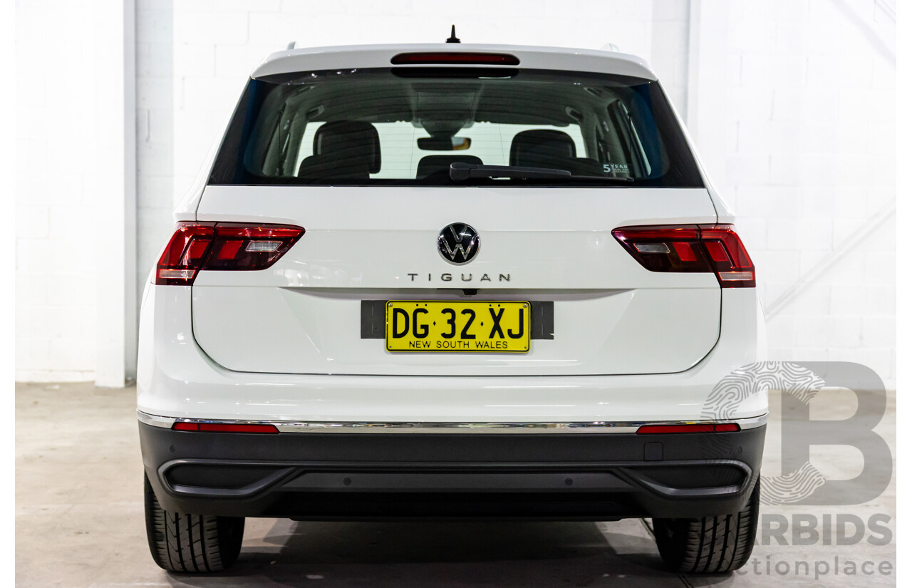 05/2023 Volkswagen Tiguan 110TSI Life (FWD) AX MY23 Update 4d Wagon Pure White Turbo 1.4L
