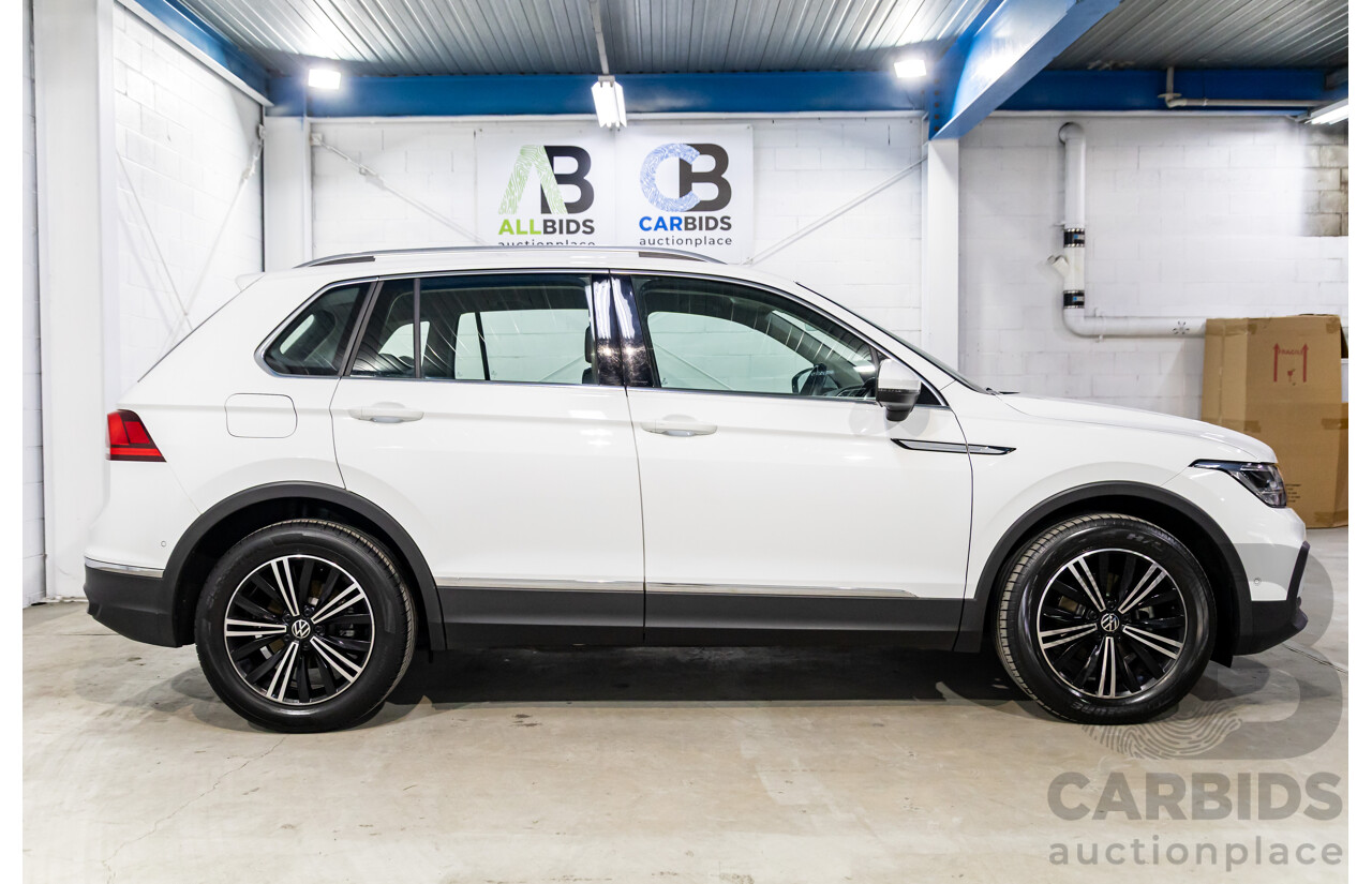 05/2023 Volkswagen Tiguan 110TSI Life (FWD) AX MY23 Update 4d Wagon Pure White Turbo 1.4L