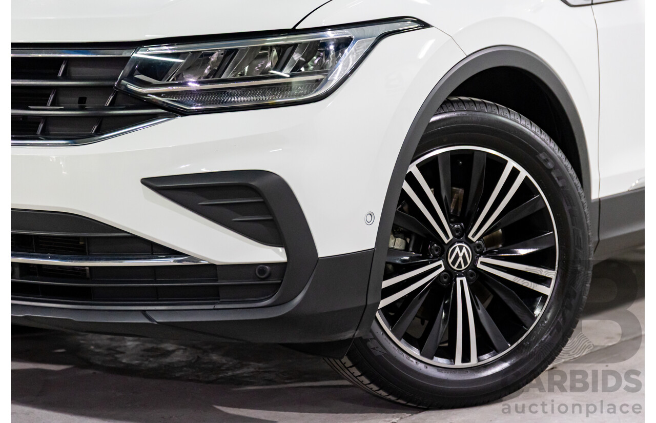 05/2023 Volkswagen Tiguan 110TSI Life (FWD) AX MY23 Update 4d Wagon Pure White Turbo 1.4L