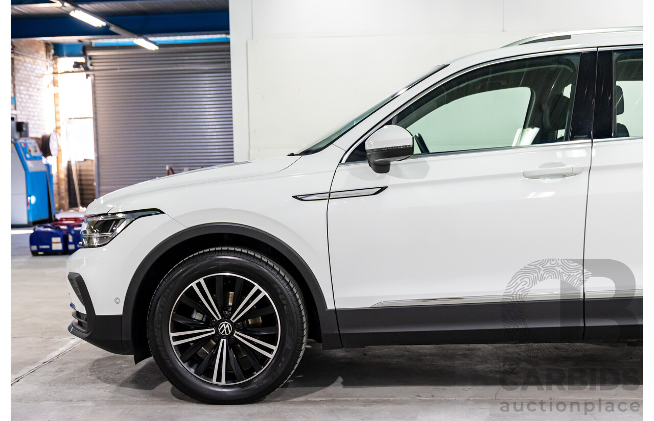 05/2023 Volkswagen Tiguan 110TSI Life (FWD) AX MY23 Update 4d Wagon Pure White Turbo 1.4L