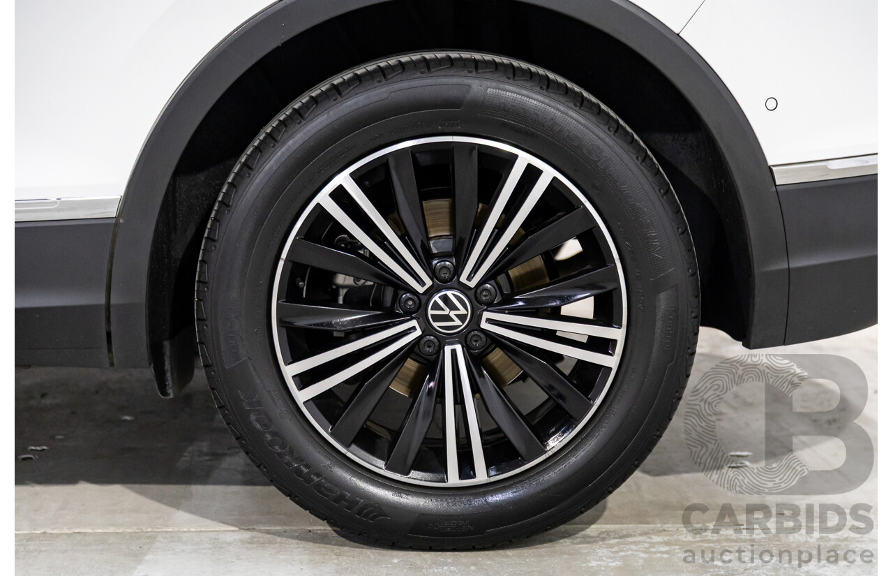 05/2023 Volkswagen Tiguan 110TSI Life (FWD) AX MY23 Update 4d Wagon Pure White Turbo 1.4L