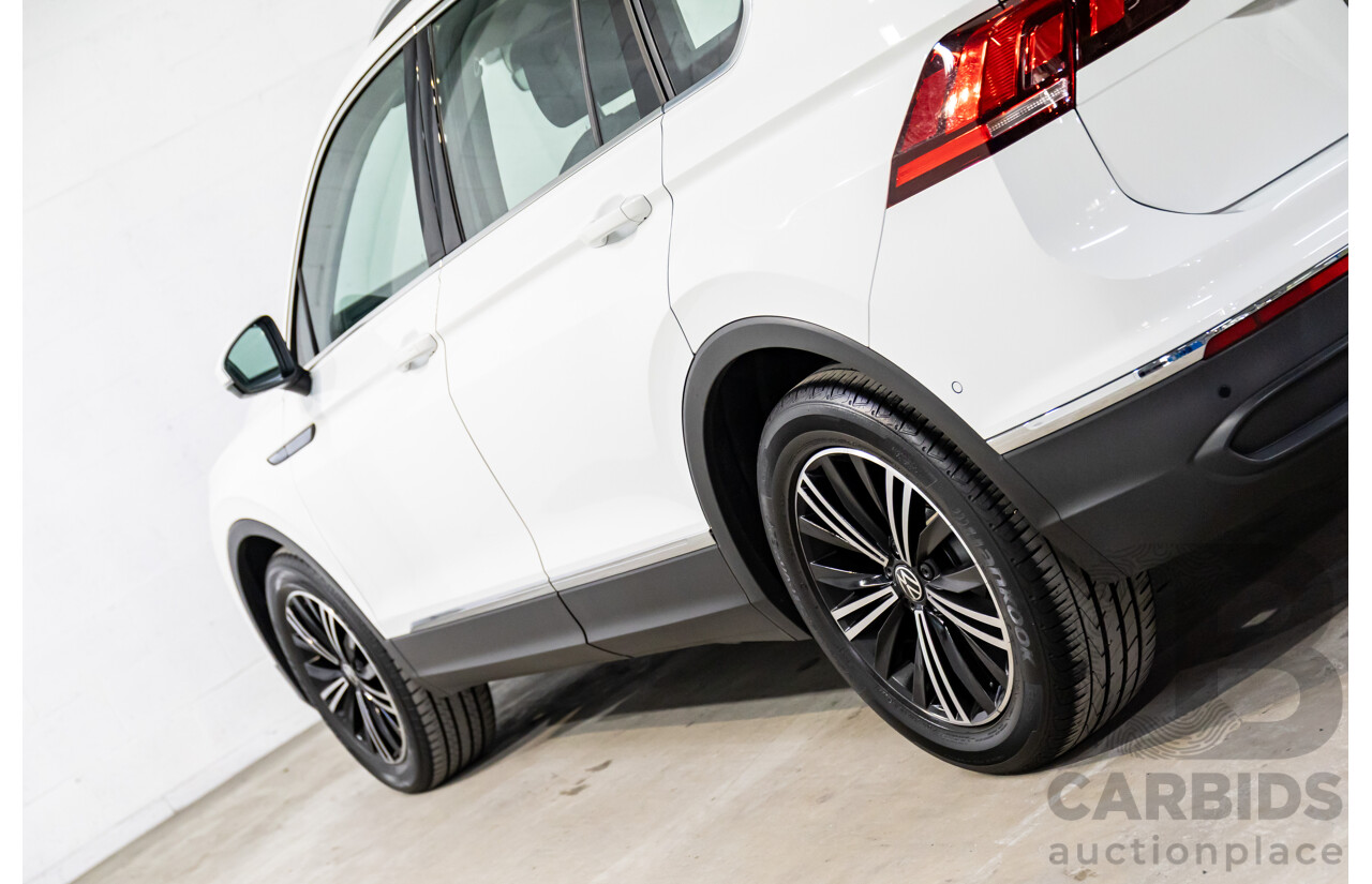 05/2023 Volkswagen Tiguan 110TSI Life (FWD) AX MY23 Update 4d Wagon Pure White Turbo 1.4L