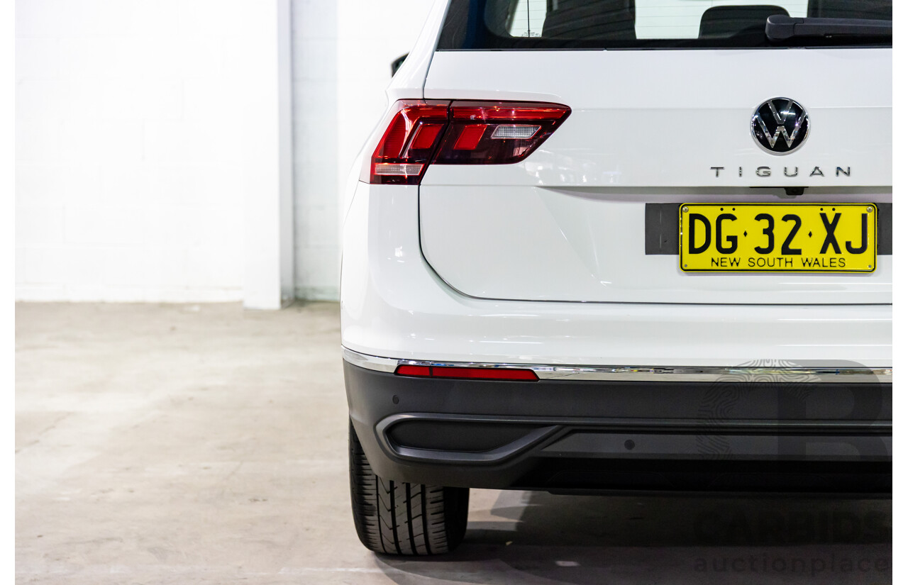 05/2023 Volkswagen Tiguan 110TSI Life (FWD) AX MY23 Update 4d Wagon Pure White Turbo 1.4L