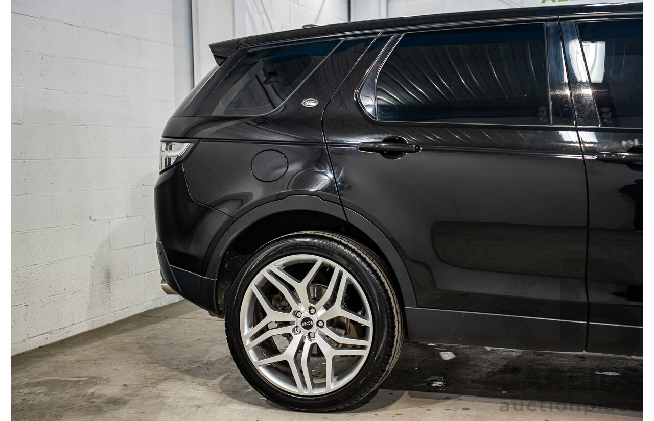 02/2019 Land Rover Discovery Sport TD4 110 SE (AWD) LC MY19 4d Wagon Santorini Black Metallic Turbo Diesel 2.0L - 7 Seater