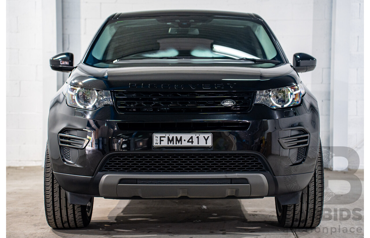 02/2019 Land Rover Discovery Sport TD4 110 SE (AWD) LC MY19 4d Wagon Santorini Black Metallic Turbo Diesel 2.0L - 7 Seater