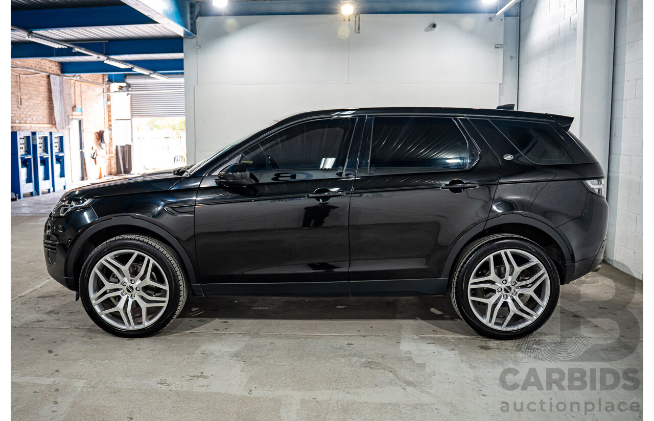 02/2019 Land Rover Discovery Sport TD4 110 SE (AWD) LC MY19 4d Wagon Santorini Black Metallic Turbo Diesel 2.0L - 7 Seater