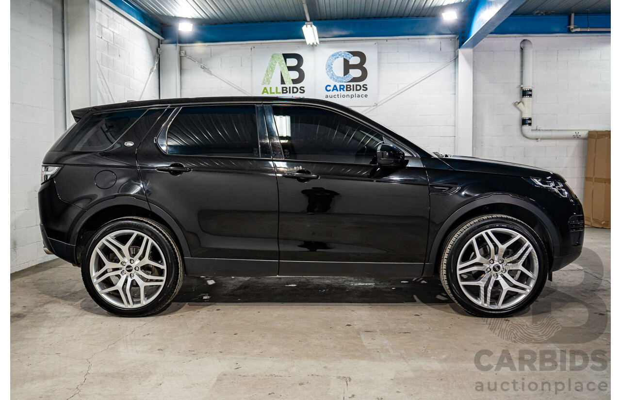02/2019 Land Rover Discovery Sport TD4 110 SE (AWD) LC MY19 4d Wagon Santorini Black Metallic Turbo Diesel 2.0L - 7 Seater